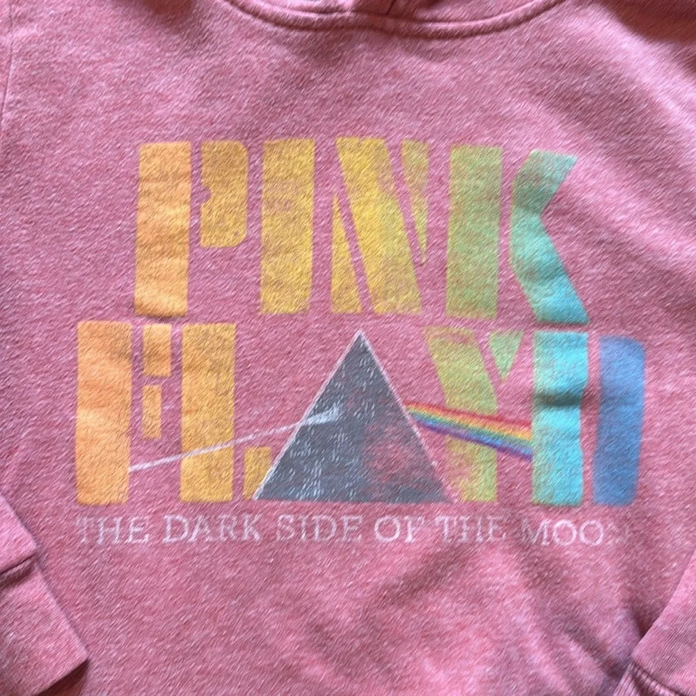 5/$25 Girls Pink Floyd sweatshirt lightweight hoodie, size XS - Picture 2 of 4